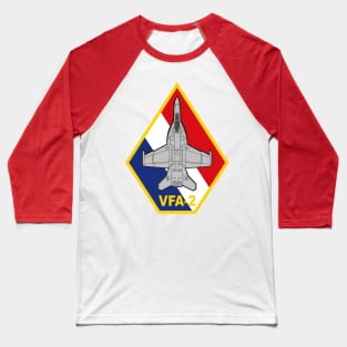 VFA-2 Bounty Hunters - F/A-18 Baseball T-Shirt